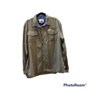 Dakota Grizzly khaki long sleeve shirt,  XXL